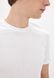 Мужская футболка однотонная белый 190717 фото 3
