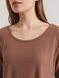 Женская пижама лапша топ и лосины светло-коричневого цвета 230439 фото 5