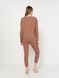 Женская пижама лапша топ и лосины светло-коричневого цвета 230439 фото 2