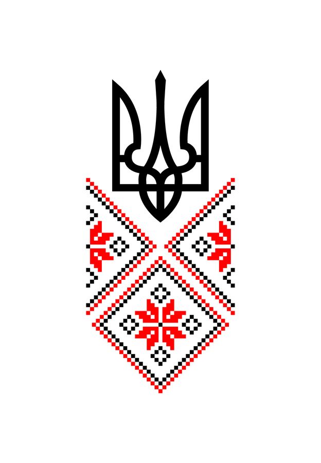 Футболка мужская белая с принтом "Герб и орнамент (слева)" 170201PW_Emblem & ornament (left)_3XL фото