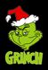 Футболка мужская черная с принтом "Гринч" 170201PB_Grinch фото 2