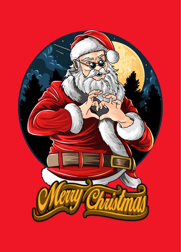 Худи мужское красное с принтом "Счастливого Рождества" 1707061PR_Merry Christmas_3XL фото