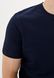 Мужская футболка однотонная чёрный 190717 фото 3