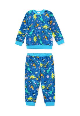 Пижама для мальчиков синяя 210580 фото