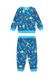 Пижама для мальчиков синяя 210580 фото 1