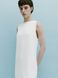 Платье женское длинное двухстороннее молочного цвета 230710 фото 3