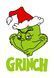 Футболка чоловіча біла з принтом "Грінч" 170201PW_Grinch_2XL фото 2