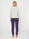 Костюм домашній жіночий лонгслів та штани фіолетового кольору 230416 фото 2