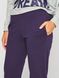Костюм домашній жіночий лонгслів та штани фіолетового кольору 230416 фото 5