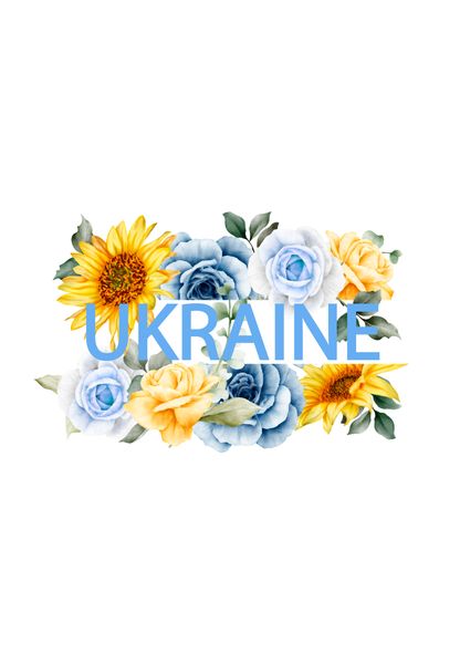Футболка для дівчат біла з принтом "Україна на квітах" 180328GPW_Ukraine on flowers_152 фото