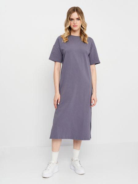 Сукня для жінок довга з коротким рукавом літня 211041 фото