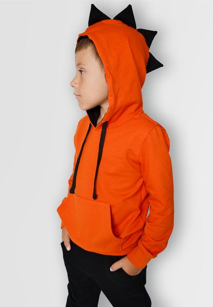 Спортивний костюм для хлопців помаранчевий 200143 фото