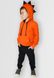 Спортивний костюм для хлопців помаранчевий 200143 фото 1