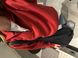 Толстовка женская на флисе с воротником на молнии бордового цвета 230410 фото 9