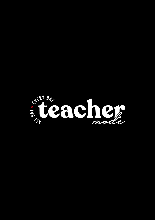 Футболка чоловіча чорна з принтом "Teacher mode" 170201PB_Teacher mode 2 фото