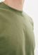 Набір футболок чоловічих базових, 3 шт темно-оливкового кольору 201_three фото 4