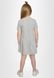 Сукня для дівчат сірий меланж з зайчиком 210122 фото 2