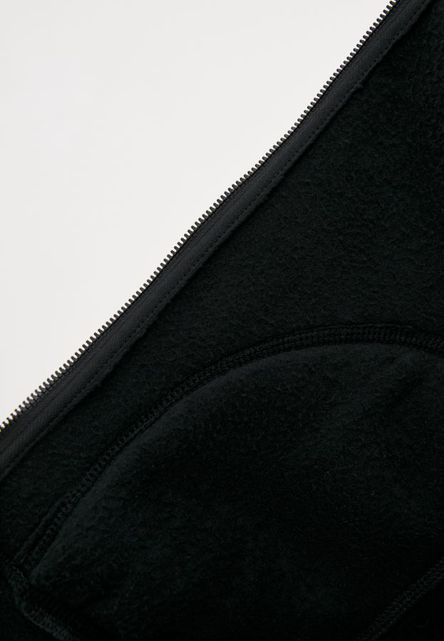 Толстовка женская флисовая черная 210901 фото