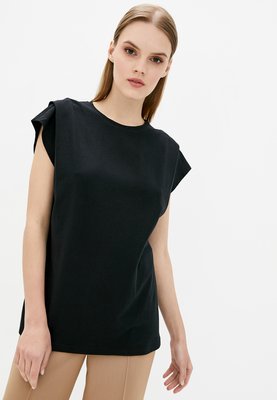 Жіноча футболка з коротким рукавом чорна 201012 фото