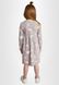 Платье для девочек серое с рисунком 221203 фото 2