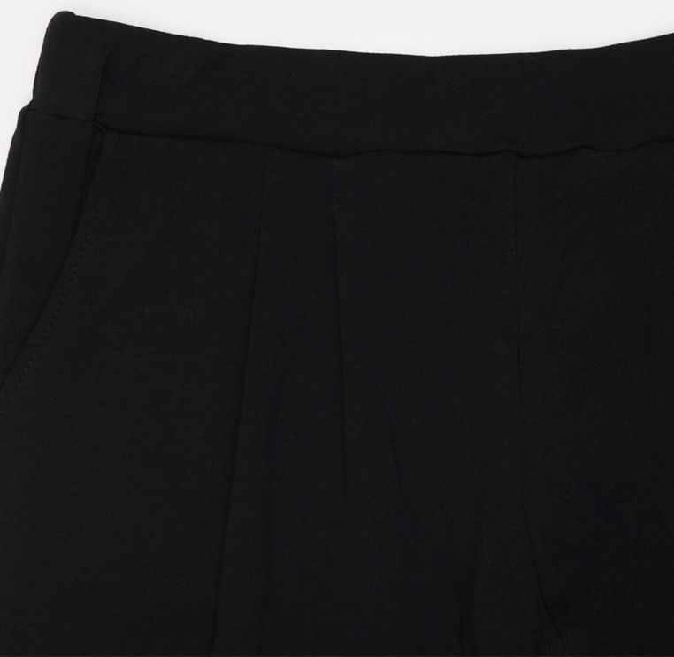 Штани жіночі великих розмірів чорні 210514 фото