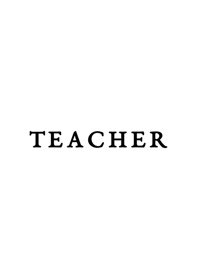 Футболка жіноча біла з принтом "Teacher" 201002PW_Teacher__2XL фото