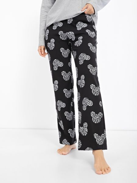 Піжама жіноча: лонгслів і штани, сірий меланж 221007 фото