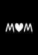 Футболка жіноча чорна з принтом "Мама" 160404PB_Mom_XL фото 2